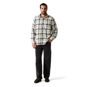 Camisa xadrez de tweed de mangas longas Guess Winston image-2