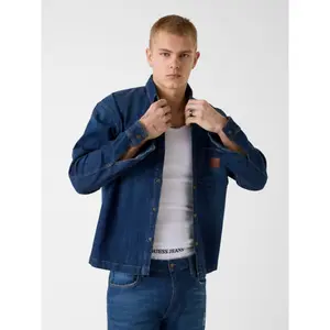 Oversized long-sleeve shirt Guess image-1