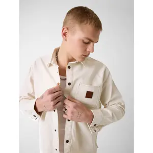 Oversized long-sleeve shirt Guess image-4