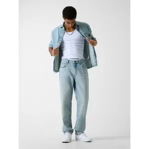 Oversized long-sleeve shirt Guess image-2