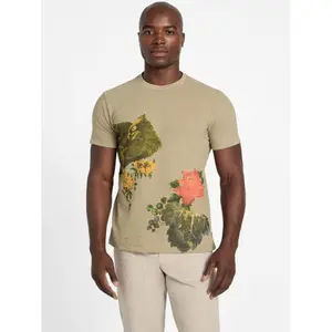 T-shirt Guess BSC Crafted Flower image-1