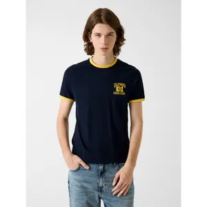 T-shirt Guess Collegiate Ringer image-1