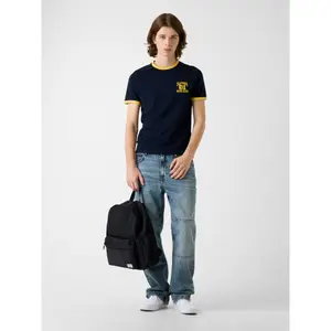 T-shirt Guess Collegiate Ringer image-3
