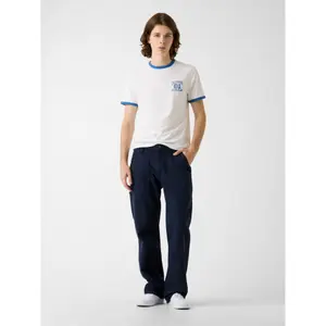 T-shirt Guess Collegiate Ringer image-3