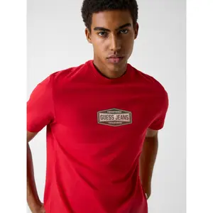 Printed logo t-shirt Guess image-4