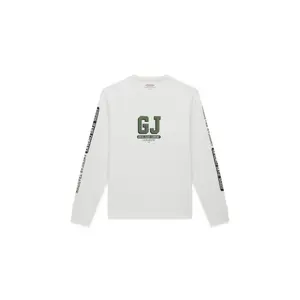 Long sleeve T-shirt with printed logo Guess image-0