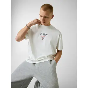 Printed logo t-shirt Guess image-4