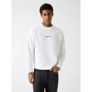 Boxy knit T-shirt Guess image-1