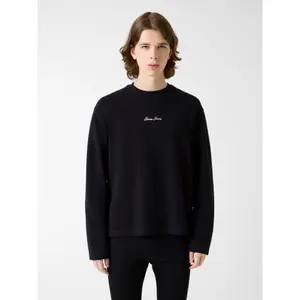 Boxy knit T-shirt Guess image-1