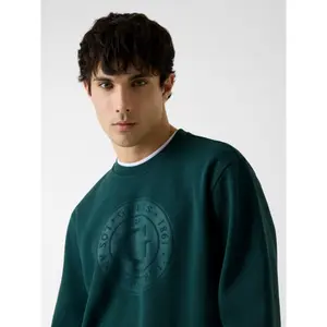 Sweatshirt with embossed logo Guess image-4