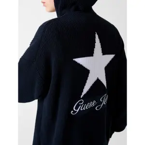 Hooded sweatshirt Guess Star image-3