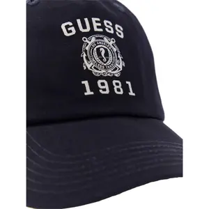 Printed and distressed baseball cap Guess image-4