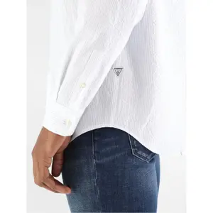 Camisa de manga larga Guess Seersuc image-3
