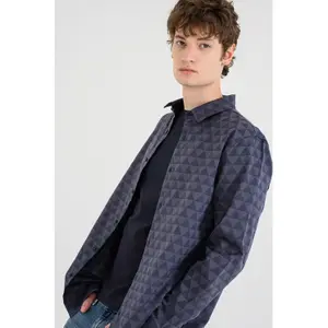 Camisa de manga larga Guess Jacqaurd image-3