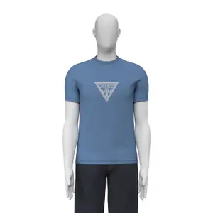 T-shirt Guess Mid Triangle Hd Print image-1