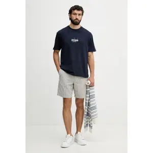 T-shirt Guess Logo Embro Oversize image-4
