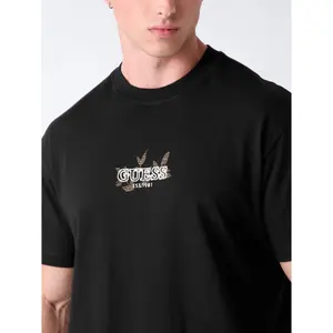 T-shirt Guess Logo Embro Oversize image-1