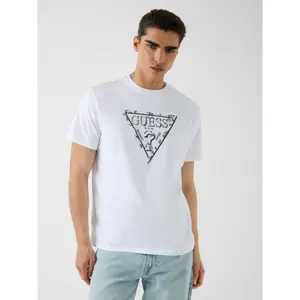 T-shirt Guess Triangle Leaves Embroide image-1