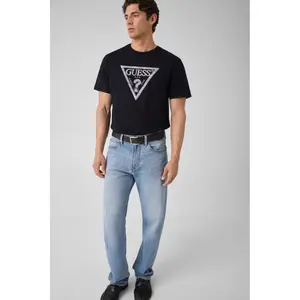 T-shirt Guess Triangle Leaves Embroide image-2