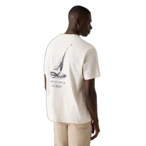 Washed out T-shirt Guess image-3