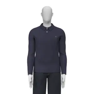 Long sleeve jersey polo Guess Basic image-1