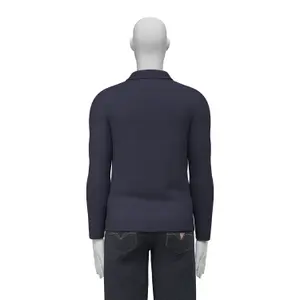 Long sleeve jersey polo Guess Basic image-3