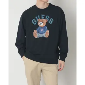 Hooded Sweatshirt Guess Eco super Bear C image-1