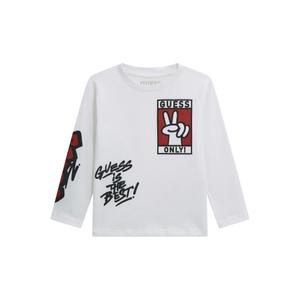 Long sleeve printed t-shirt for baby boy Guess image-0