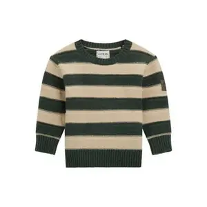 Baby boy round neck sweater Guess image-0