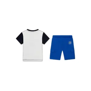 Printed logo t-shirt and shorts set for baby boy Guess Active image-1