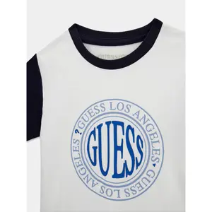 Printed logo t-shirt and shorts set for baby boy Guess Active image-2