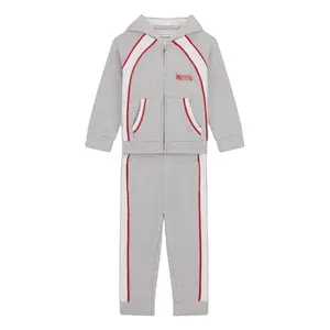 Ensemble sweatshirt à capuche et pantalon bébé garçon Guess image-1