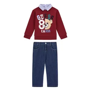 Ensemble sweatshirt et pantalon enfant Guess image-1