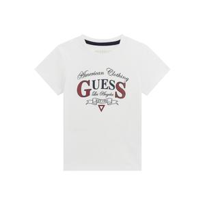 Long sleeve printed pattern T-shirt for baby boy Guess image-0
