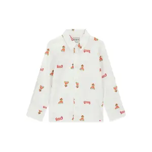 Adjustable Long Sleeve Shirt Baby Boy Guess Oxford