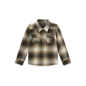 Child Long Sleeve Flannel Shirt Guess