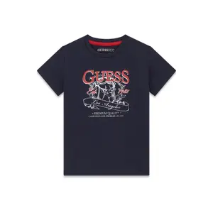 Baby Boy Logo T-Shirt Guess N6BI01-K5849 image-0
