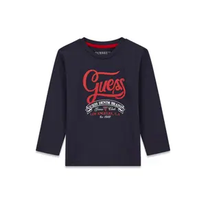 Baby's long sleeve T-shirt Guess Logo N6BI02-K5851 image-0