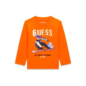 Long Sleeve T-Shirt Child Guess N6BI04-K5854 image-0