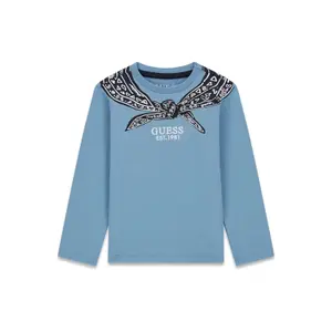 Long Sleeve T-Shirt Child Guess N6BI10-K5862 image-0