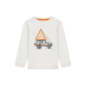 Baby's long sleeve T-shirt Guess Logo N6BI13-K5865 image-0