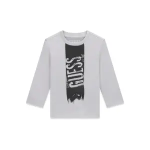 Long Sleeve T-Shirt Child Guess Logo N6BI14-K5866 image-0