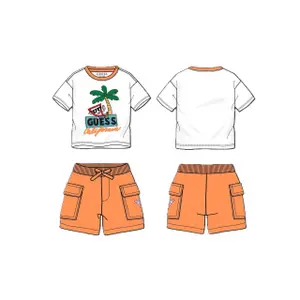 Baby boy t-shirt and shorts set Guess N6GG02-K8HM4 image-2