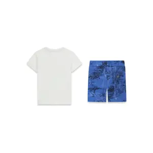 Baby boy t-shirt and shorts set Guess Active image-1