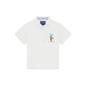 Camisa de manga corta de popelina para niño pequeño Guess image-0