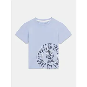 Printed logo T-shirt for baby boy Guess image-5