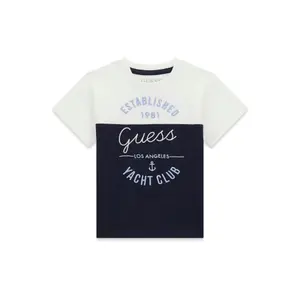 Μπλούζα για μωρό αγόρι με κέντημα Guess image-0