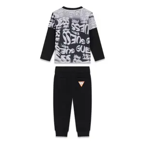 Conjunto de t-shirt de manga longa e calças para criança Guess Active image-2