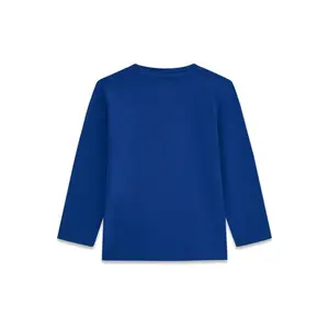 Long sleeve T-shirt with logo for baby boy Guess image-1