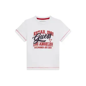 Baby Boy Logo T-Shirt Guess image-0